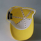 レモン色の3D刺繍/アップリケの野球帽の漫画のスポーツは男女兼用帽子をおおいます