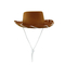 56-60cmは日曜日から保護するために短い縁が付いているBoonieの屋外の帽子/メンズのための日曜日の帽子を刺繍しました