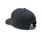男女兼用の黒い色によって刺繍される青年野球帽/方法設計6パネルの急な回復の帽子