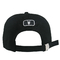 黒いOSFMは金属のバックルが付いている野球帽を構成した