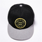 OEMの100%の綿の平らな縁の野球帽の韓国のHip Hopの帽子